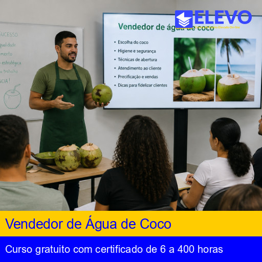 Vendedor de Água de Coco